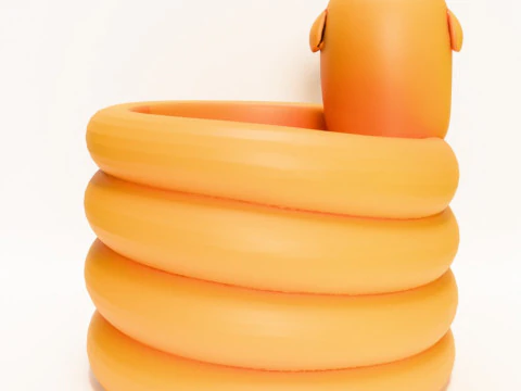 3D Printing Twist Jake the Penholder toy 3D Model