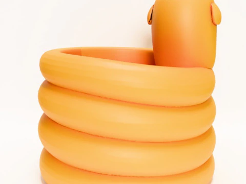 3D Printing Twist Jake the Penholder toy 3D Model