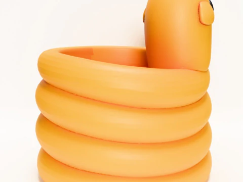 3D Printing Twist Jake the Penholder toy 3D Model
