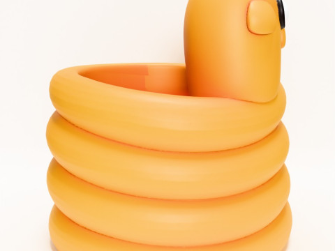 3D Printing Twist Jake the Penholder toy Modelo 3D