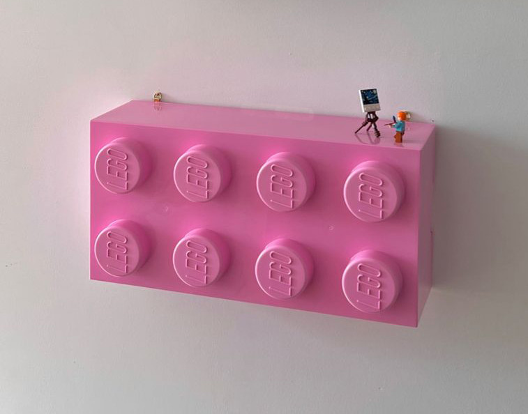 3D Printing LEGO shelf toy 3D Model .c4d .max .obj .3ds .fbx .stl .blend 