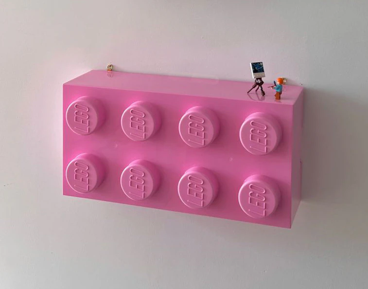 3D Printing LEGO shelf toy 3D Model .c4d .max .obj .3ds .fbx .stl .blend 