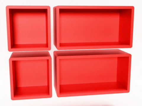 3D Printing LEGO shelf toy 3D Model