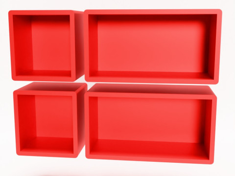 3D Printing LEGO shelf toy 3D Model