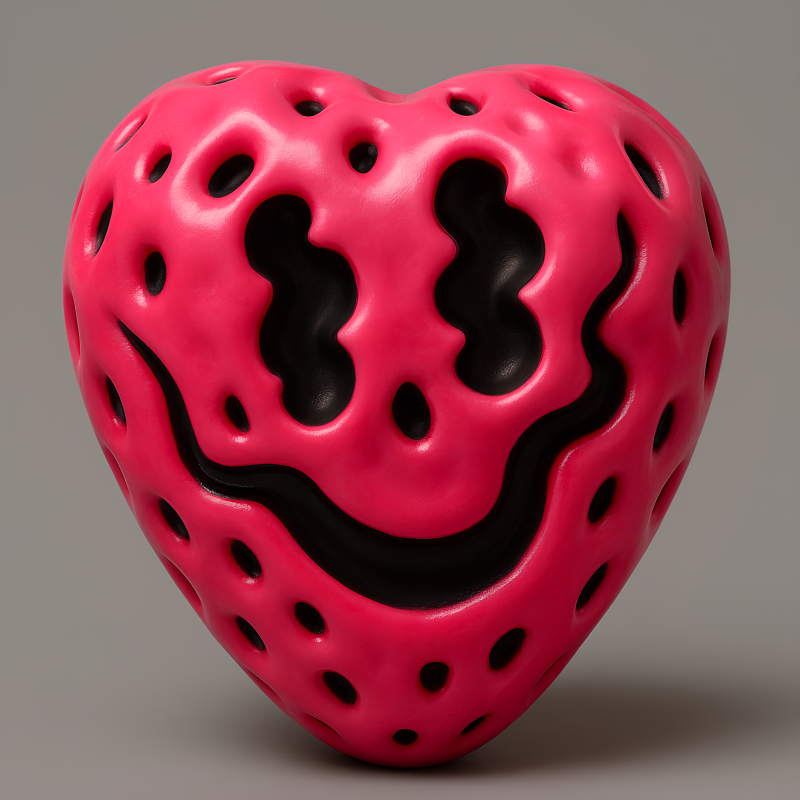 3D Printing Strawberry Maw toy 3D 模型 .c4d .max .obj .3ds .fbx .stl .blend 