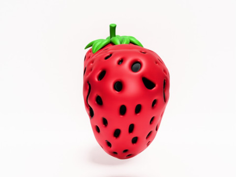 3D Printing Strawberry Maw toy 3D 模型