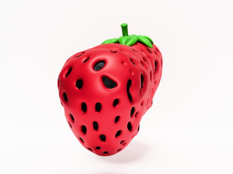 3D Printing Strawberry Maw toy 3D 模型