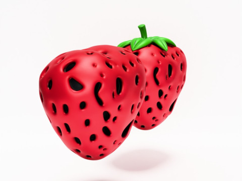 3D Printing Strawberry Maw toy 3D 模型