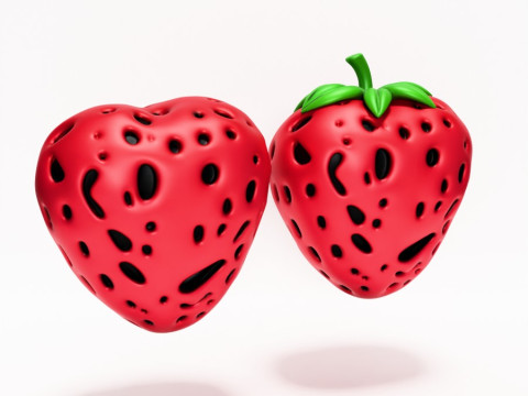 3D Printing Strawberry Maw toy 3D 模型