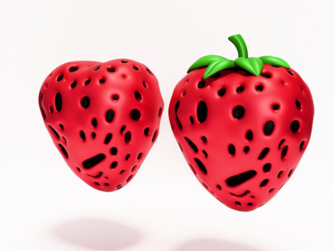 3D Printing Strawberry Maw toy 3D 模型