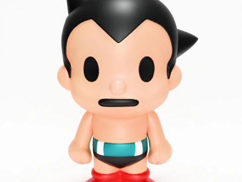 3D Printing Baby Milo Astro Boy toy 3D Model