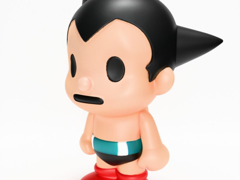 3D Printing Baby Milo Astro Boy toy Modelo 3D