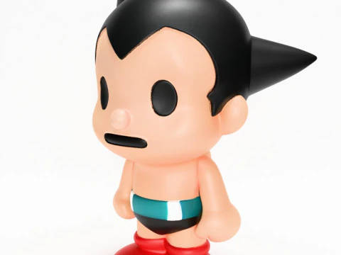 3D Printing Baby Milo Astro Boy toy 3D Model
