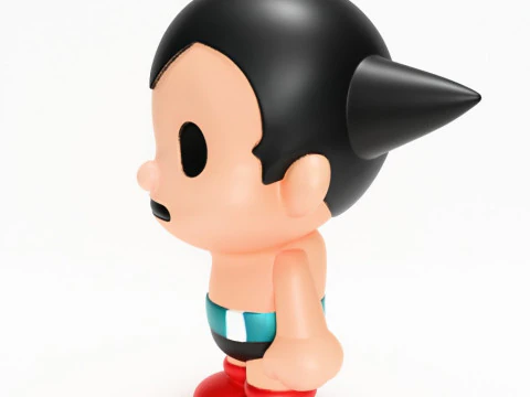 3D Printing Baby Milo Astro Boy toy 3D Model