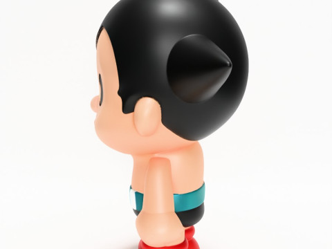 3D Printing Baby Milo Astro Boy toy Modelo 3D