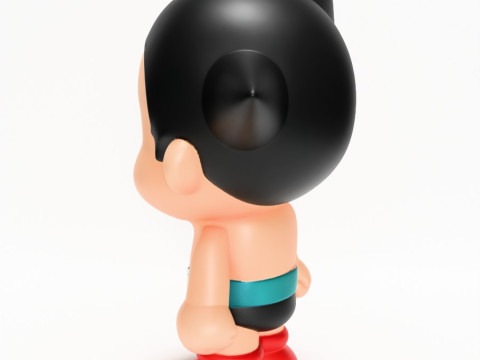 3D Printing Baby Milo Astro Boy toy Modelo 3D