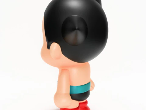 3D Printing Baby Milo Astro Boy toy 3D Model