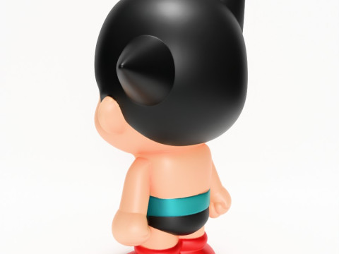 3D Printing Baby Milo Astro Boy toy Modelo 3D