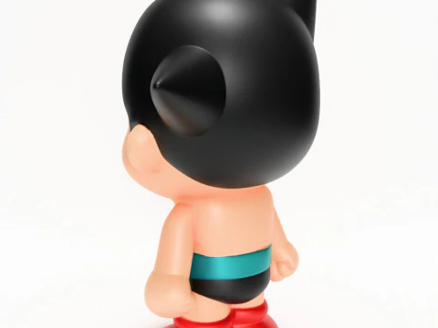 3D Printing Baby Milo Astro Boy toy 3D Model