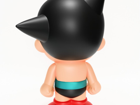 3D Printing Baby Milo Astro Boy toy Modelo 3D