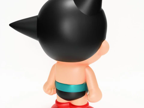 3D Printing Baby Milo Astro Boy toy 3D Model