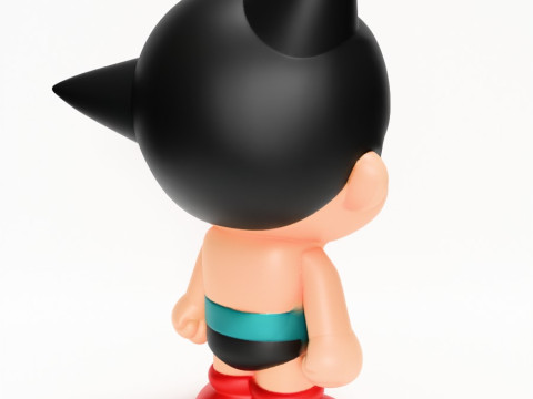 3D Printing Baby Milo Astro Boy toy Modelo 3D