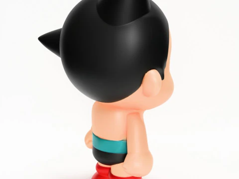 3D Printing Baby Milo Astro Boy toy 3D Model
