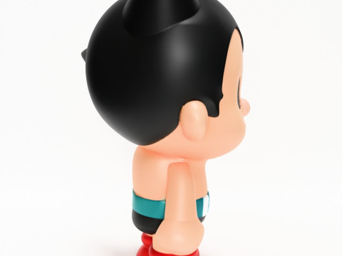 3D Printing Baby Milo Astro Boy toy Modelo 3D