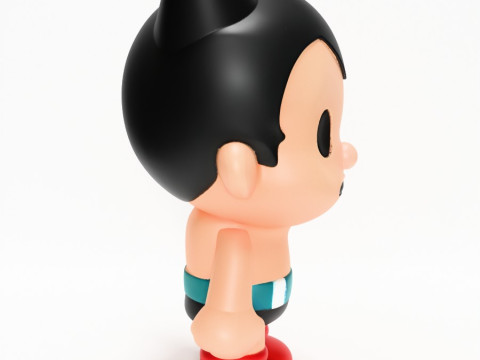 3D Printing Baby Milo Astro Boy toy Modelo 3D