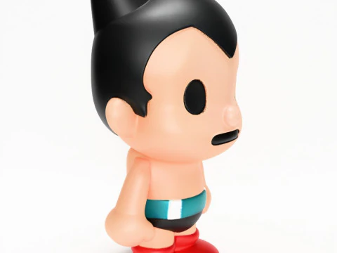 3D Printing Baby Milo Astro Boy toy 3D Model