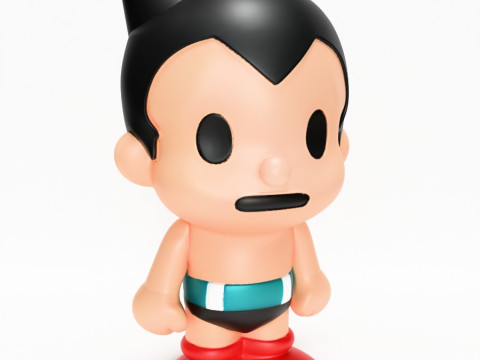 3D Printing Baby Milo Astro Boy toy Modelo 3D