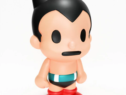 3D Printing Baby Milo Astro Boy toy 3D Model