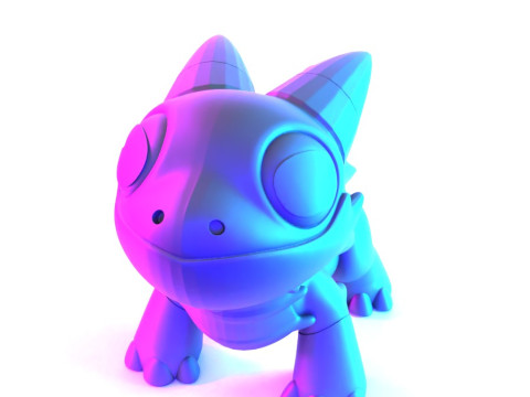 3D Printing Toy DragonBit toy 3D Модель