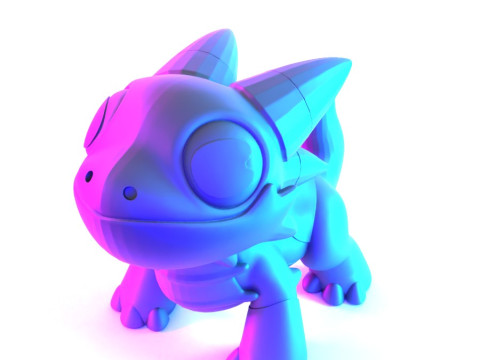3D Printing Toy DragonBit toy 3D Модель