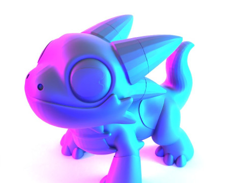 3D Printing Toy DragonBit toy 3D Модель