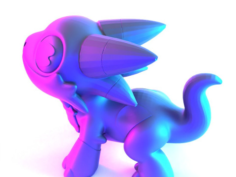 3D Printing Toy DragonBit toy 3D Модель