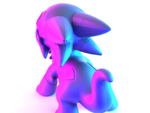 3D Printing Toy DragonBit toy 3D Модель