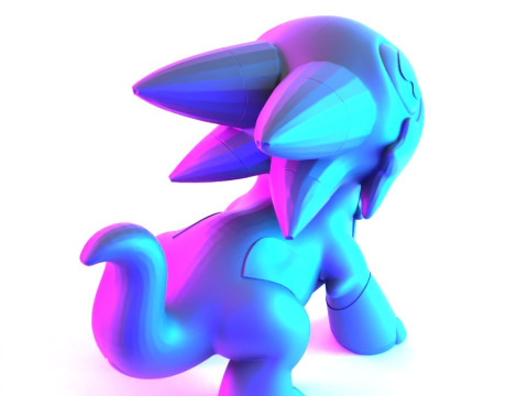 3D Printing Toy DragonBit toy 3D Модель