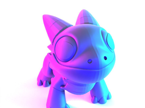 3D Printing Toy DragonBit toy 3D Модель