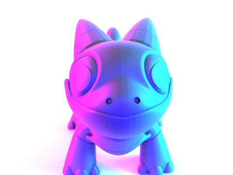 3D Printing Toy DragonBit toy 3D Модель