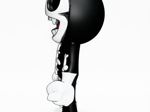 3D Printing Chibi Skull toy 3D Model