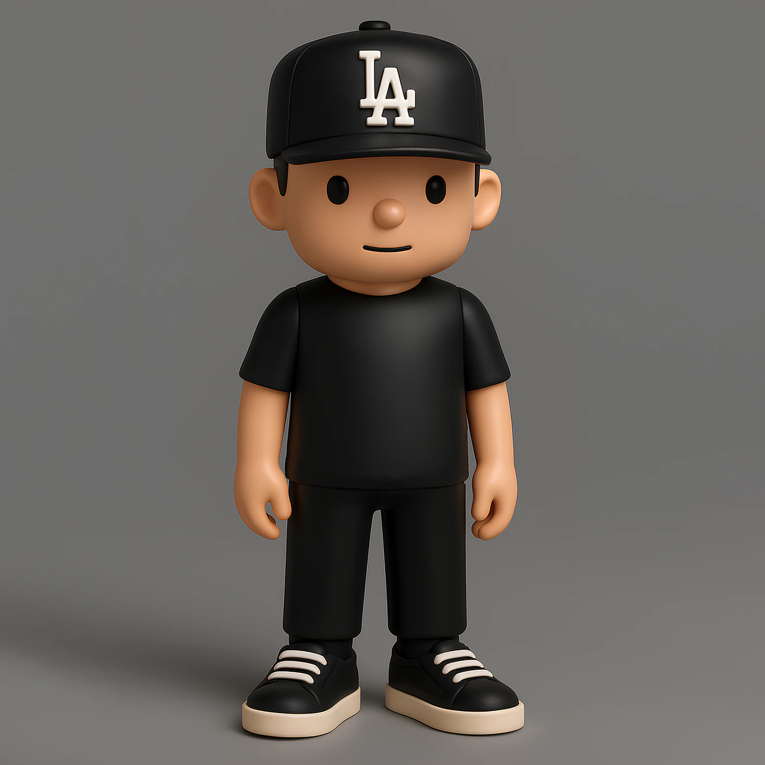 3D Printing Basic Boy LA toy 3D Model .c4d .max .obj .3ds .fbx .stl .blend 