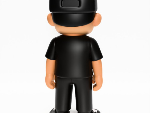 3D Printing Basic Boy LA toy 3Dモデル