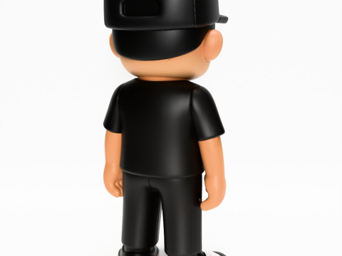 3D Printing Basic Boy LA toy 3Dモデル