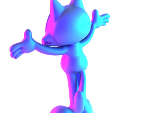 3D Printing Felix the Cat toy 3D Model