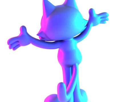 3D Printing Felix the Cat toy 3D Model