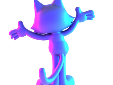 3D Printing Felix the Cat toy 3D Model