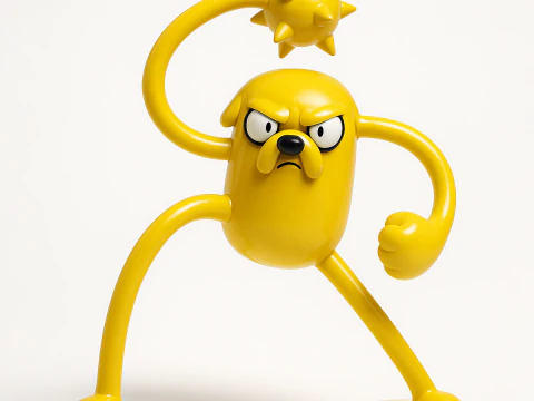 3D-печать игрушки Джейка Фьюри 3D Модель