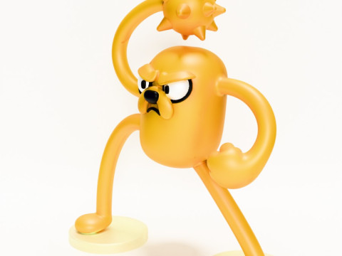 3D Printing Jake Fury toy 3D 模型