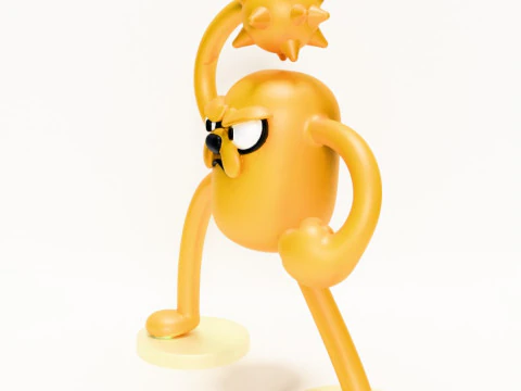 3D Printing Jake Fury toy 3D Model